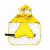 Polyester Dog Raincoat Cape for Small to Medium Dogs