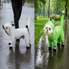 Frog Full-Coverage Raincoat for Dogs with Leash Opening