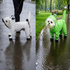 Frog Full-Coverage Raincoat for Dogs with Leash Opening
