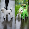 Frog Full-Coverage Raincoat for Dogs with Leash Opening