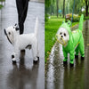 Frog Full-Coverage Raincoat for Dogs with Leash Opening