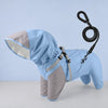 Waterproof Hooded Raincoat for Small and Medium Dogs