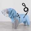 Waterproof Hooded Raincoat for Small and Medium Dogs