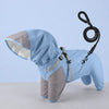Waterproof Hooded Raincoat for Small and Medium Dogs