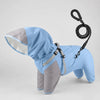Waterproof Hooded Raincoat for Small and Medium Dogs