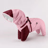 Waterproof Hooded Raincoat for Small and Medium Dogs