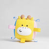 Plush Squeaky Tug Toy with Bell for Dogs