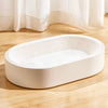 Oval Corrugated Cardboard Cat Scratcher Bed