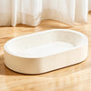 Oval Corrugated Cardboard Cat Scratcher Bed