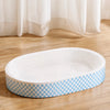 Oval Corrugated Cardboard Cat Scratcher Bed