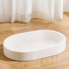 Oval Corrugated Cardboard Cat Scratcher Bed