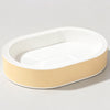 Oval Corrugated Cardboard Cat Scratcher Bed