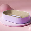 Oval Capsule-Shaped Cat Scratcher Bed