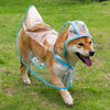 Transparent Waterproof Dog Raincoat