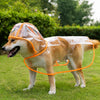 Transparent Waterproof Dog Raincoat