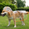 Transparent Waterproof Dog Raincoat
