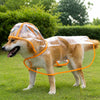 Transparent Waterproof Dog Raincoat