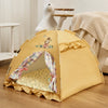 Enclosed Polyester Pet Tent Bed for Cats and Dogs