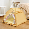 Enclosed Polyester Pet Tent Bed for Cats and Dogs