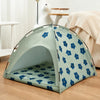 Enclosed Polyester Pet Tent Bed for Cats and Dogs