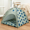 Enclosed Polyester Pet Tent Bed for Cats and Dogs