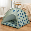 Enclosed Polyester Pet Tent Bed for Cats and Dogs