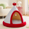 Enclosed Polyester Pet Tent Bed for Cats and Dogs
