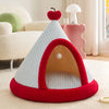 Enclosed Polyester Pet Tent Bed for Cats and Dogs