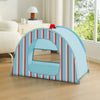 Enclosed Polyester Pet Tent Bed for Cats and Dogs