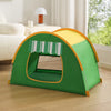 Enclosed Polyester Pet Tent Bed for Cats and Dogs