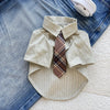 Cotton-Linen Shirt for Dogs and Cats