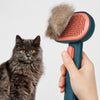 Dual-Sided Dog & Cat Grooming Brush for Loose Hair and Tangles