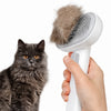 Dual-Sided Dog & Cat Grooming Brush for Loose Hair and Tangles