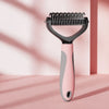 Double-Sided Pet Grooming Comb for Detangling & Thinning
