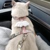 Cute Food-Themed Harness and Leash Set for Small Pets