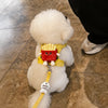 Cute Food-Themed Harness and Leash Set for Small Pets