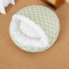 Covered Plush Pet Bed for Cats and Small Dogs