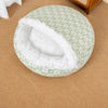 Covered Plush Pet Bed for Cats and Small Dogs
