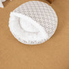 Covered Plush Pet Bed for Cats and Small Dogs