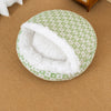 Covered Plush Pet Bed for Cats and Small Dogs