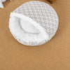 Covered Plush Pet Bed for Cats and Small Dogs