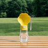 Portable Dog Water Bottle with Foldable Bowl for Walks