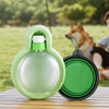 Portable Dog Water Bottle with Foldable Bowl