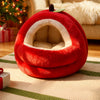 Covered Pet Tent Bed for Cats and Small Dogs