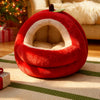 Covered Pet Tent Bed for Cats and Small Dogs