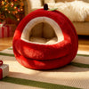 Covered Pet Tent Bed for Cats and Small Dogs