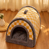 Covered Pet Tent Bed for Cats and Small Dogs