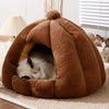 Enclosed Cat & Dog Bed with Removable, Washable Cover