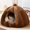 Enclosed Cat & Dog Bed with Removable, Washable Cover