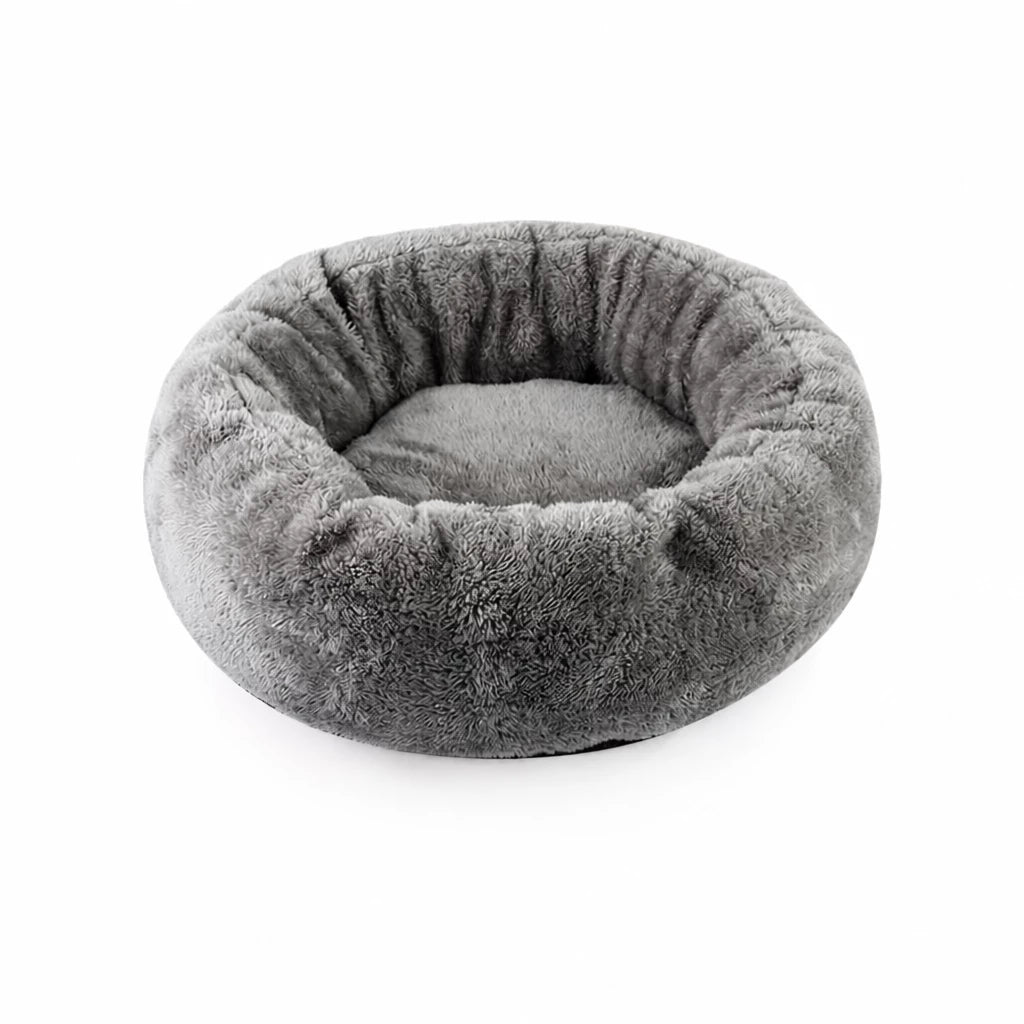 All-Season Plush Pet Bed for Cats and Small Dogs